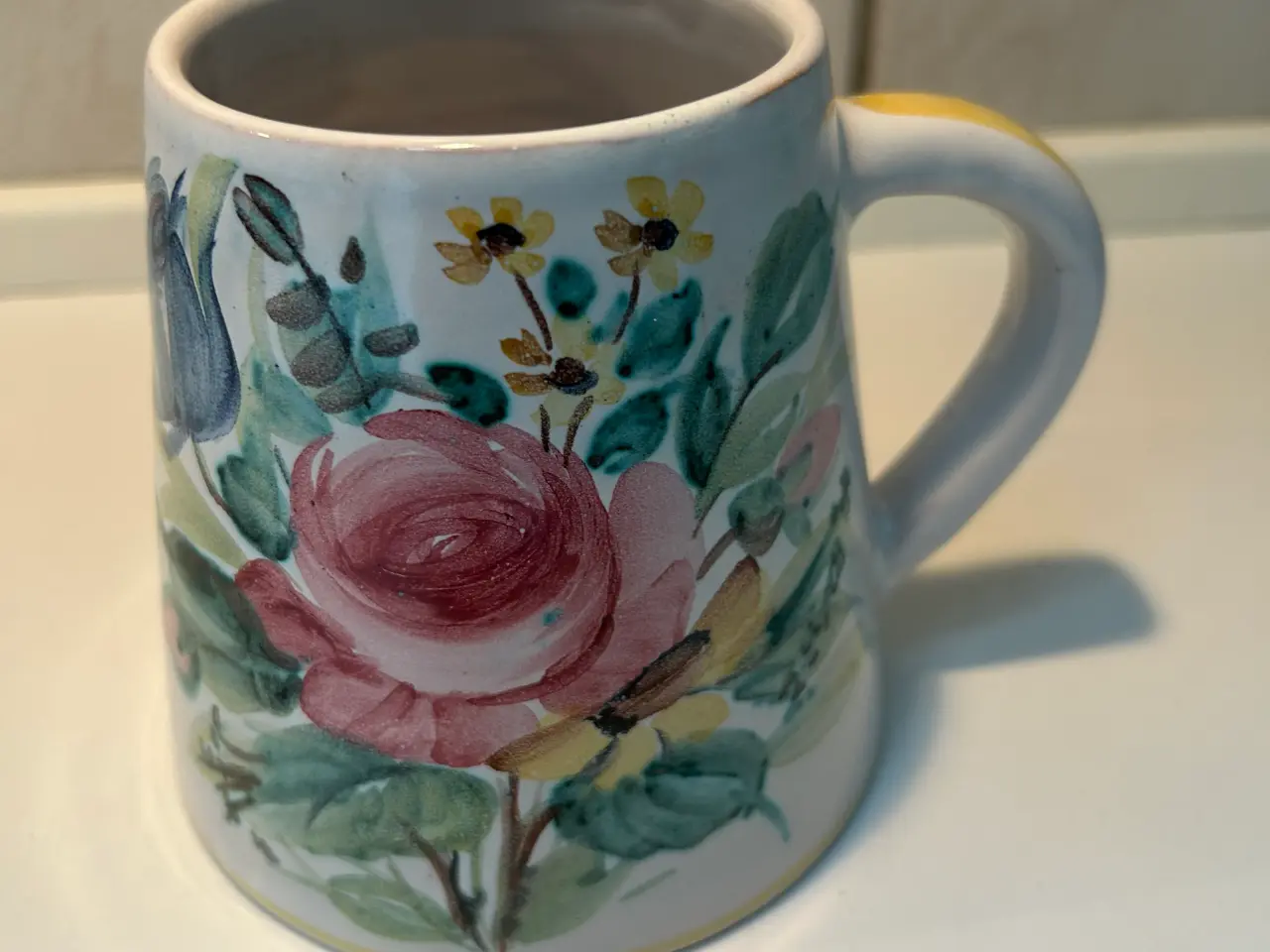 Billede 1 - Krus med Blomster, Retro