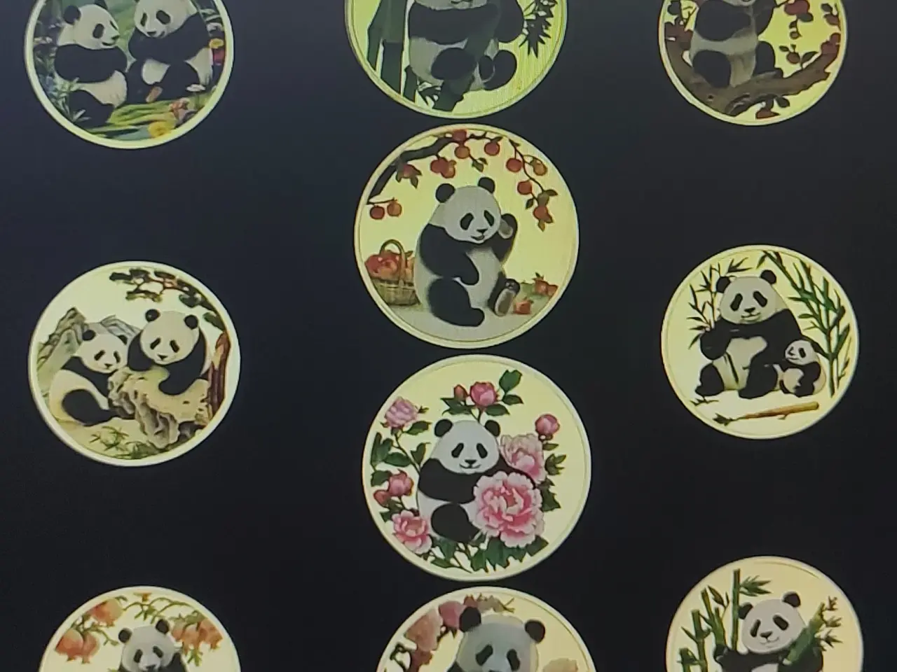 Billede 3 - Pandamønter