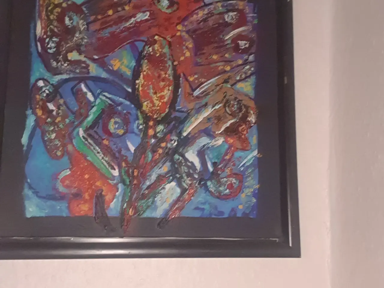 Billede 1 - Olie på lærred 30×30 cm