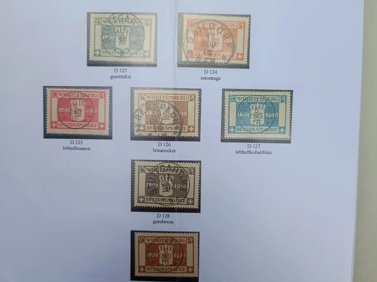 Billede 15 - Tysk Württemberg samling