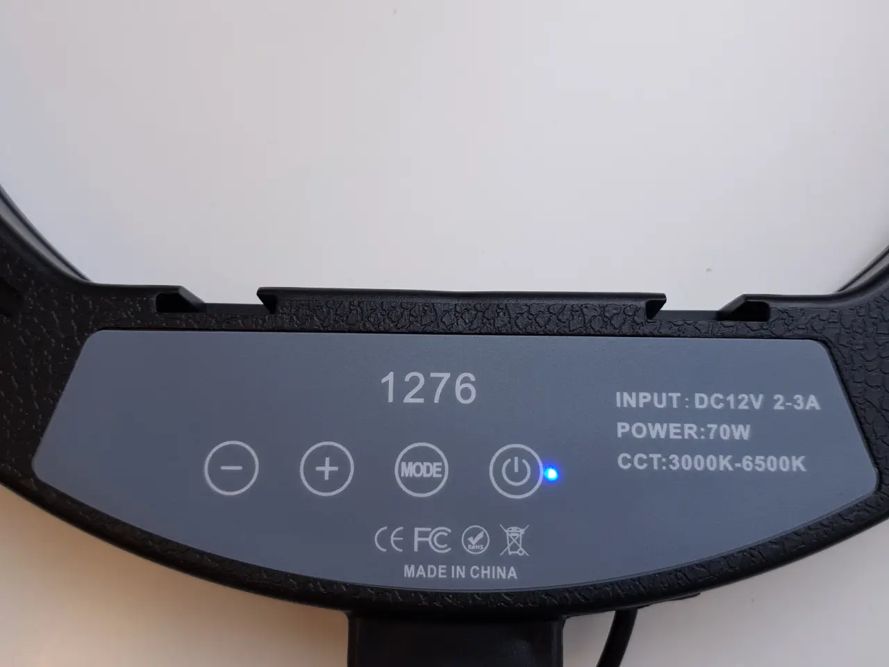Billede 5 - NY! 70W LED Ring Lampe med Trådløs Fjernbetjening