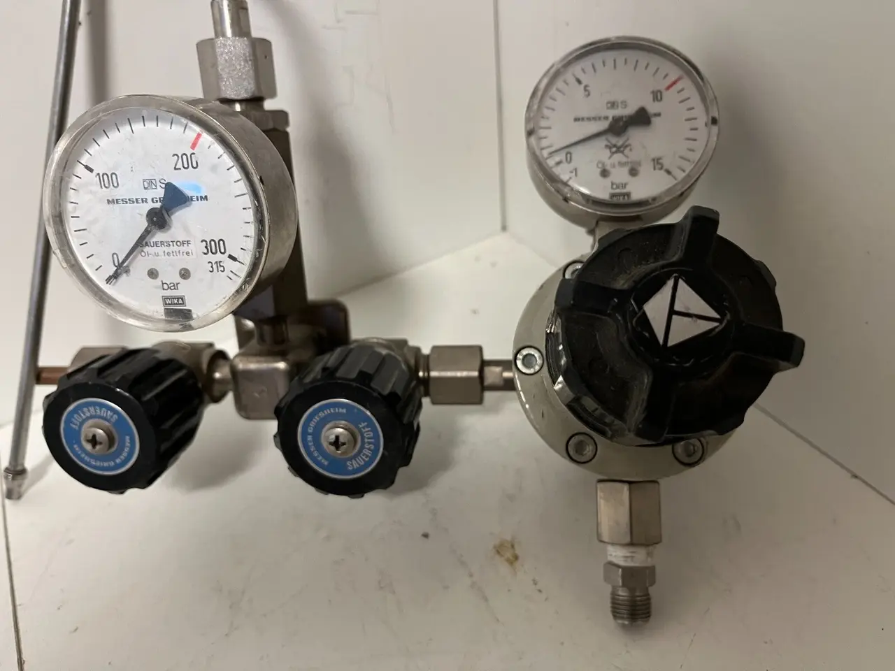 Billede 4 - Messer Griesheim Oxygen Regulator Dual-Stage WIKA