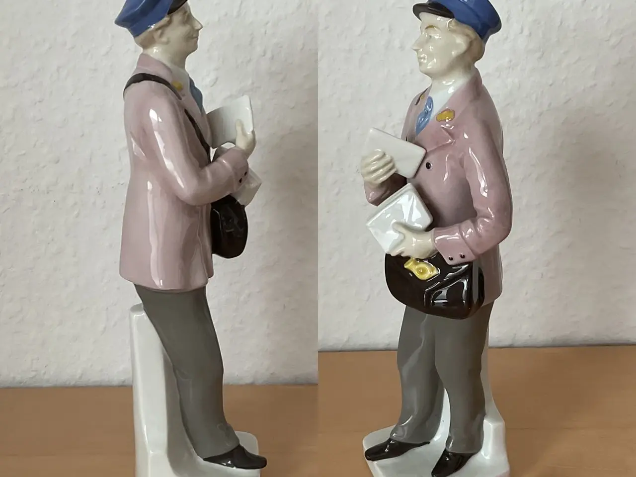 Billede 2 - Postmand i tysk porcelæn