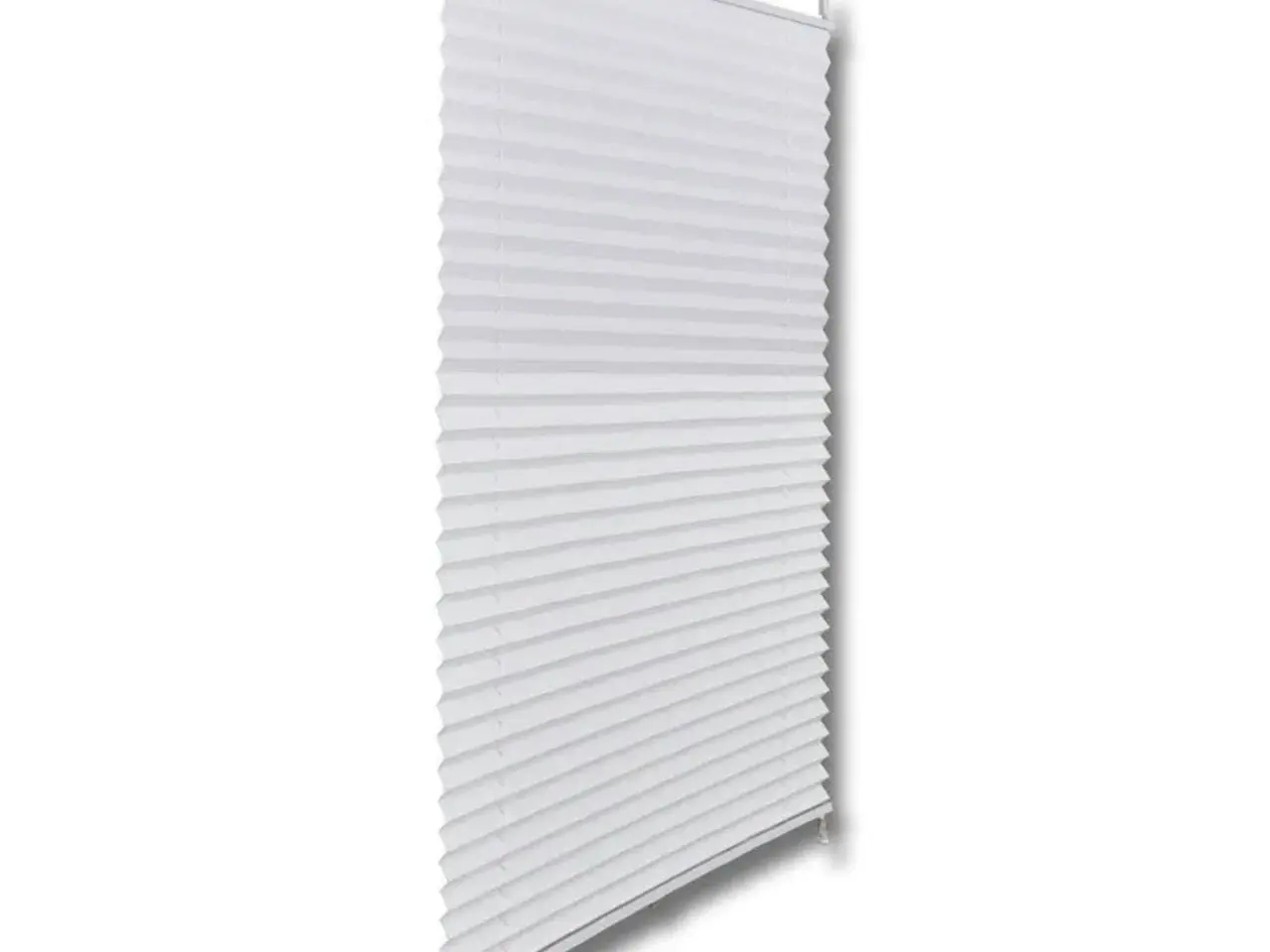 Billede 3 - Plisseret rullegardin 40×200 cm - hvid