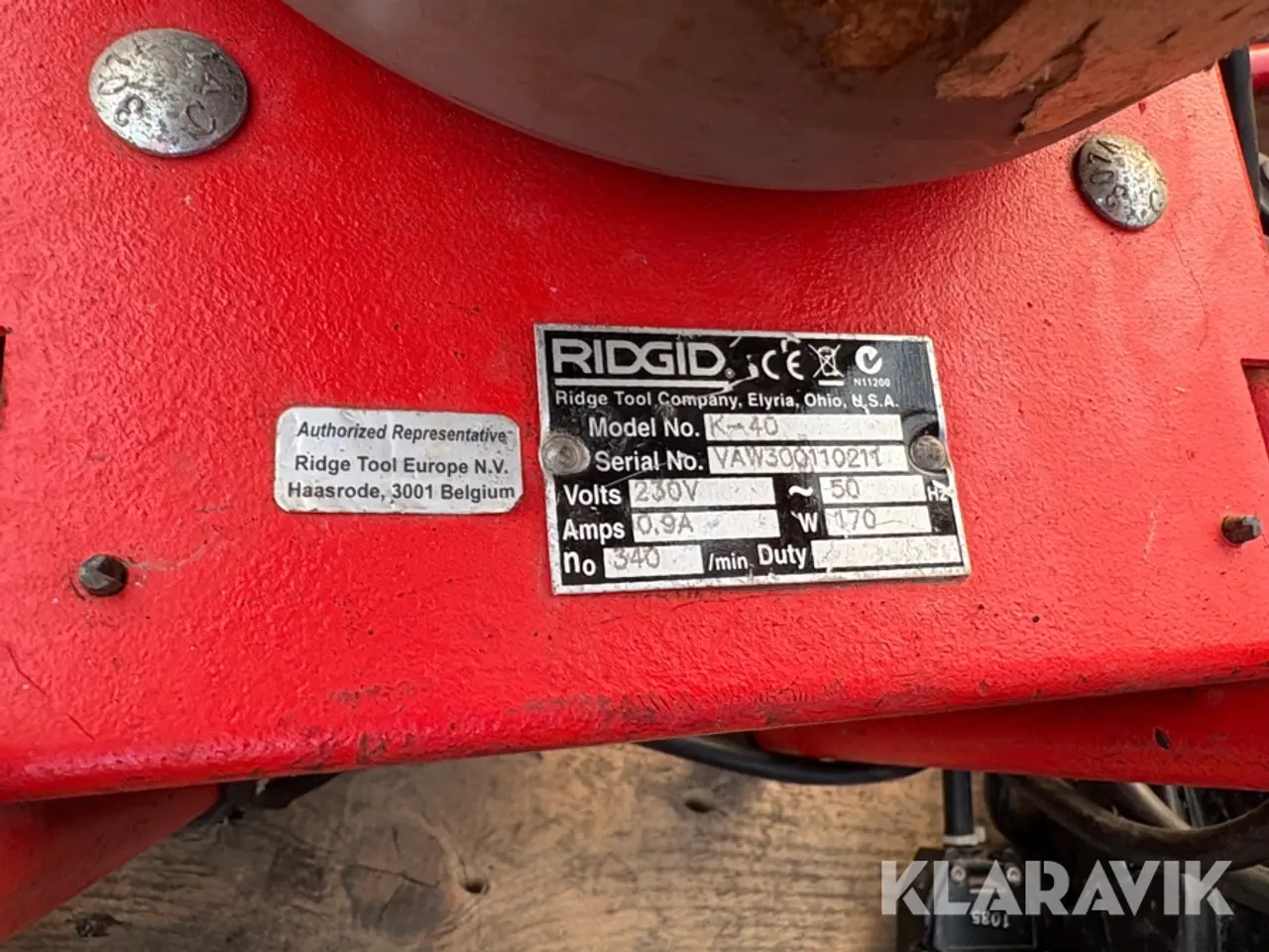 Billede 6 - Assorteret værktøj Ridgid - 1 palle