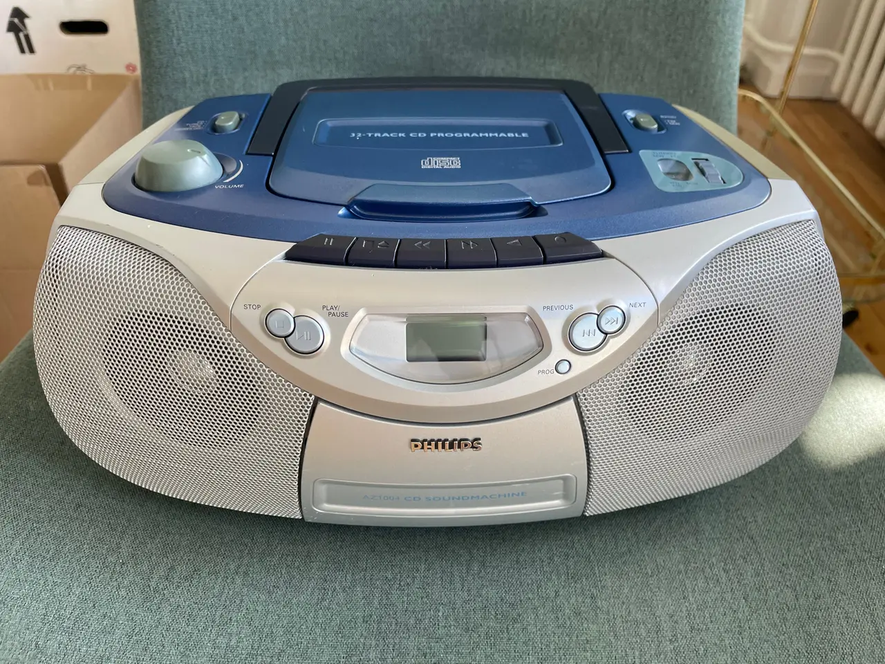 Billede 1 - Philips CD og Kassette afspiller + Radio