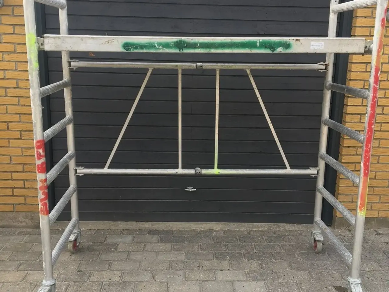 Billede 4 - RULLESTILLADS JUMBO KUN UDLEJNING