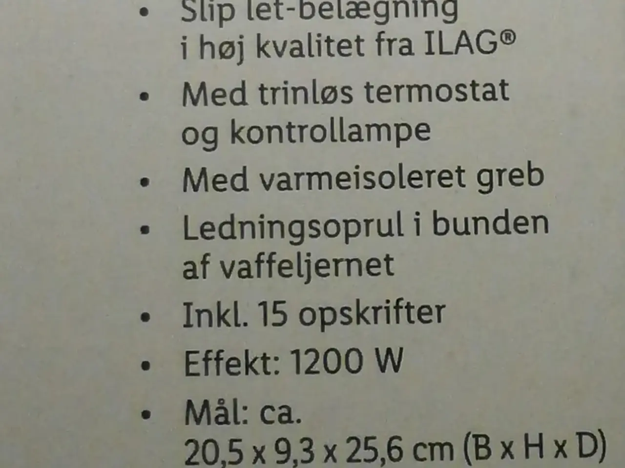 Billede 2 - NY SilverCrest Vaffeljern
