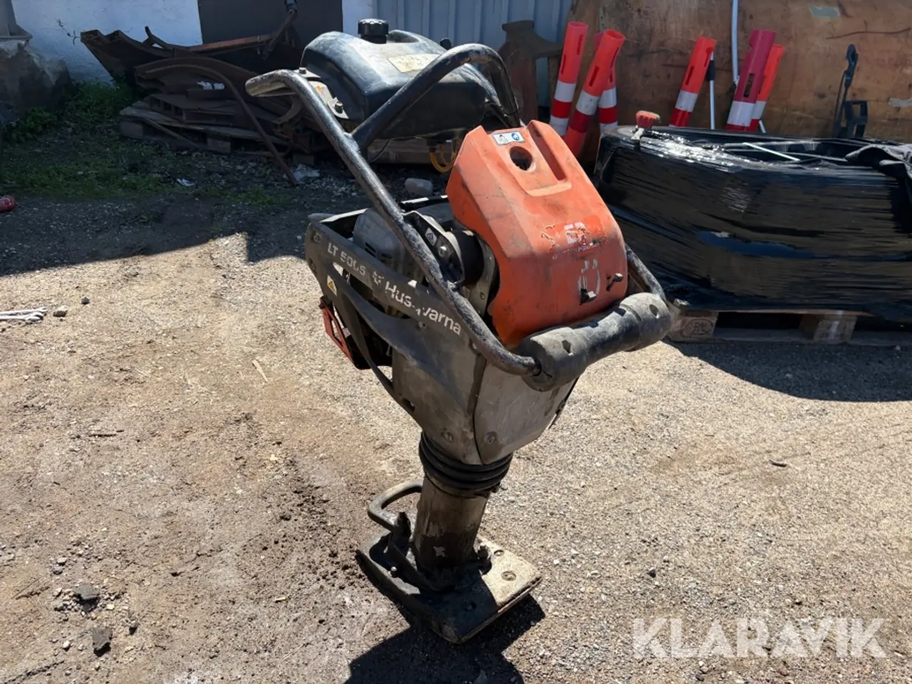 Billede 3 - Pladevibrator / Jordloppe Husqvarna LT 5005