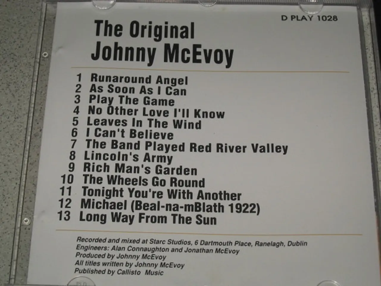 Billede 3 - Johnny McEvoy – The Original – CD