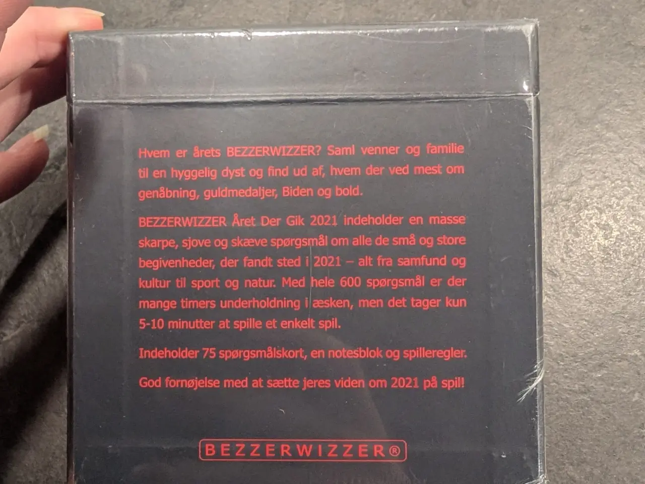 Billede 1 - Bezzerwizzer - Året Der Gik 2021 - Brætspil
