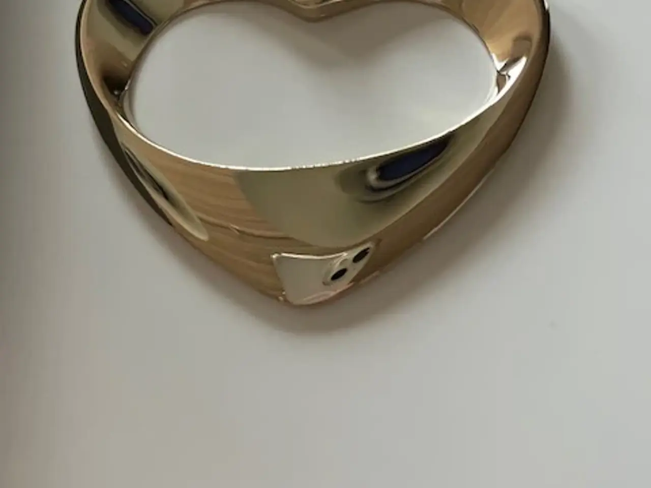 Billede 3 - Hjerte ophæng i hvidguld, Georg Jensen