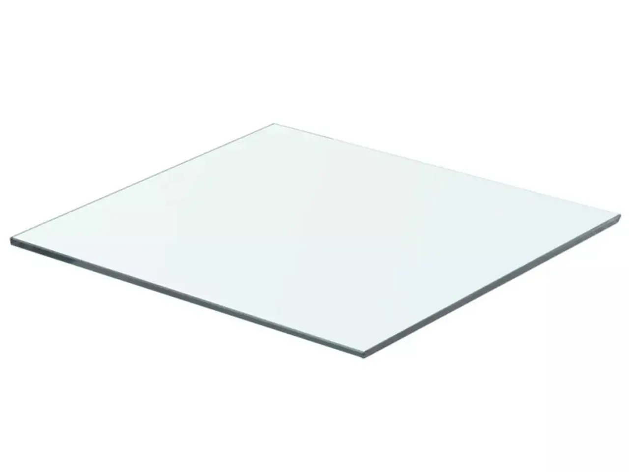 Billede 1 - Glashylde - klart glaspanel 40 × 30 cm, 8 mm