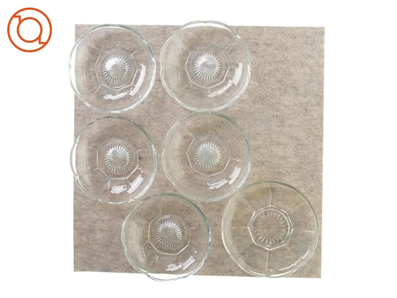Billede 2 - Glas assietter (str. 14 cm)