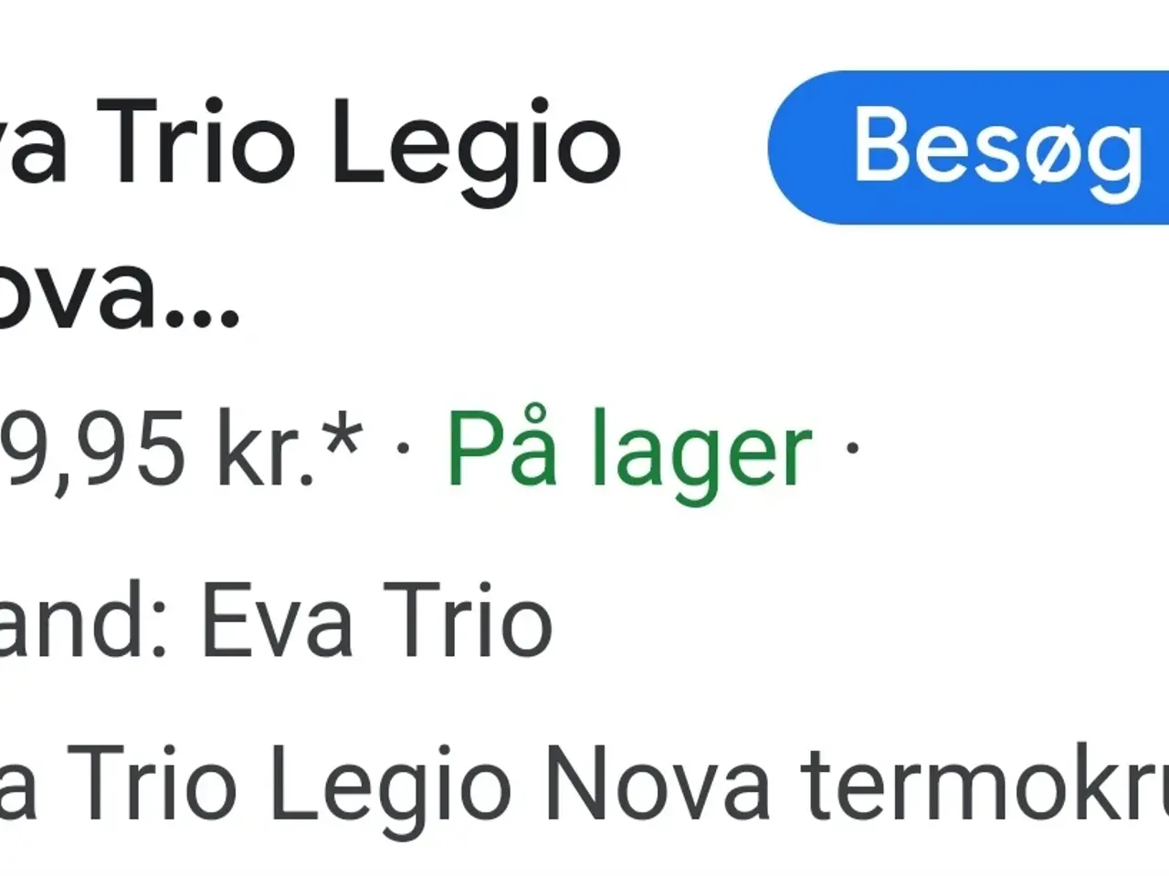 Billede 4 - Eva Trio Legio Nova termokrus