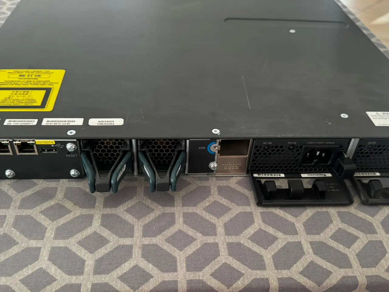 Billede 1 - Cisco Catalyst 3560-X 24-port switch m. C3KX-NM-1G