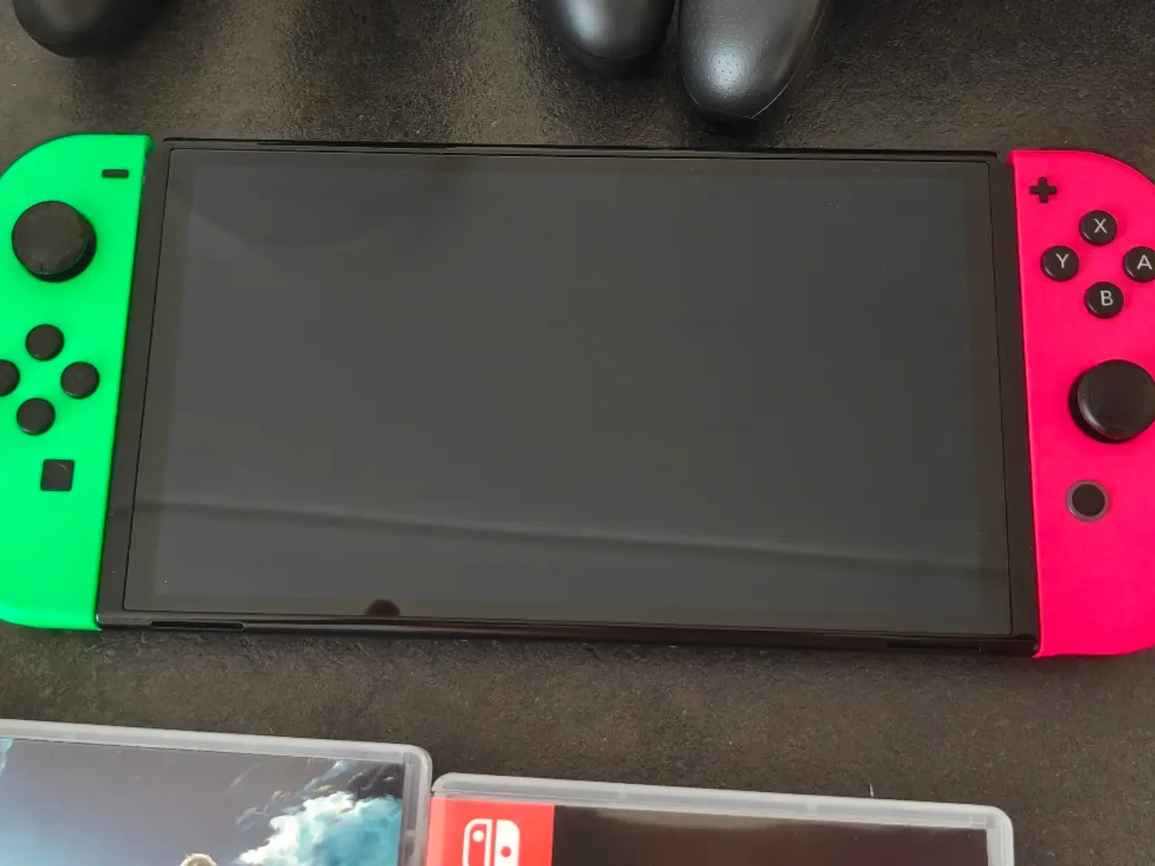 Billede 3 - Nintendo Switch OLED med spil og Pro Controller