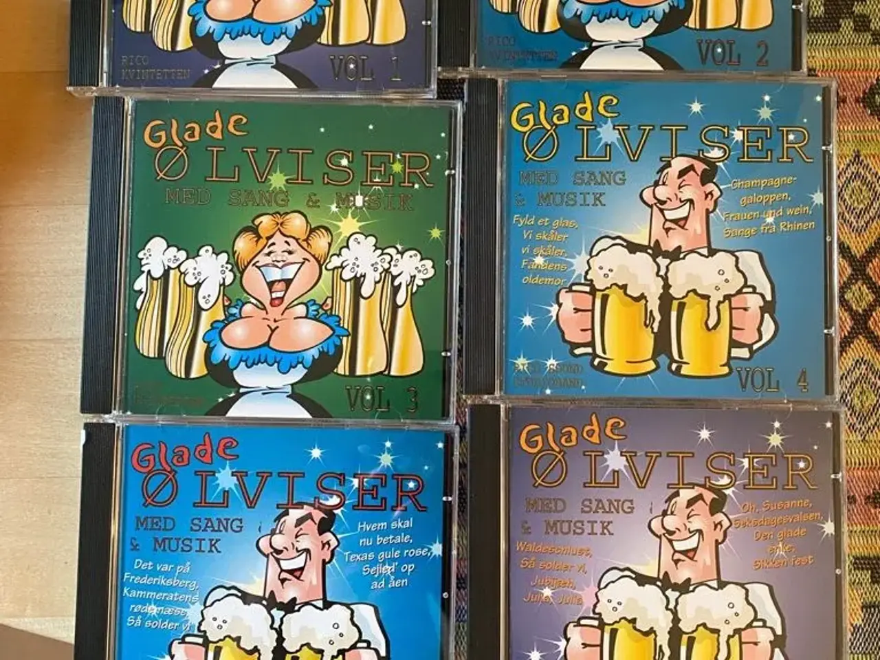 Billede 1 - Glade ølviser vol 1-6