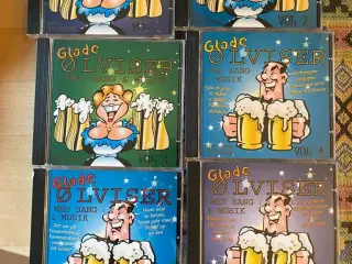 Glade ølviser vol 1-6