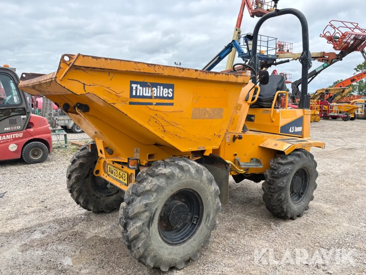 Billede 1 - Dumper 4.5 tonne Thwaites Mach444
