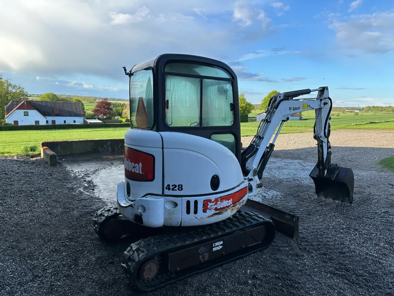 Billede 2 - Bobcat 428G med skolvkit