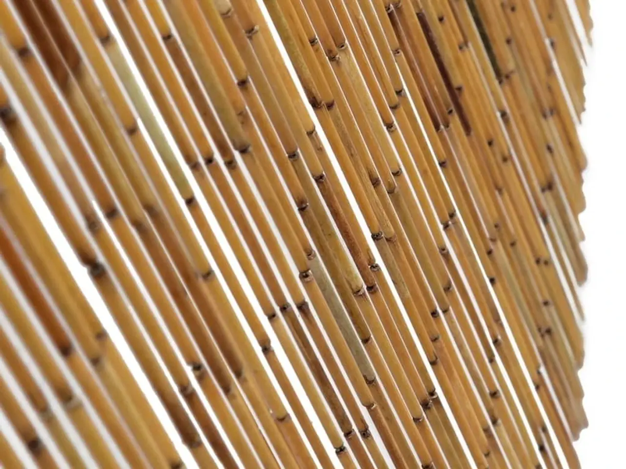 Billede 4 - Insektgardin til dør i bambus - 100 × 200 cm, brun