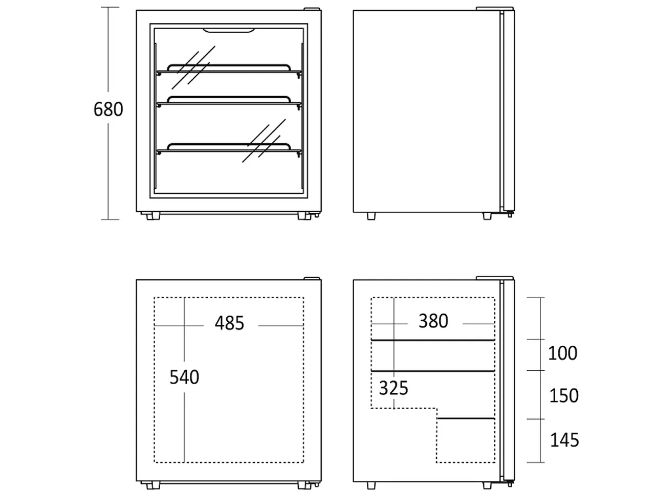 Billede 2 - Displayfryser 88 Liter – SD 76 E
