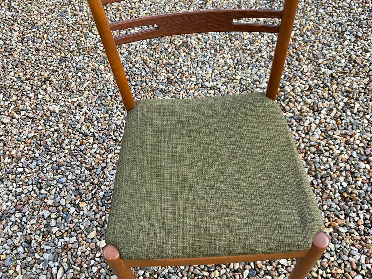 Billede 4 - 6 smukke Farstrup spisebordsstole – teak/bøg (Klas