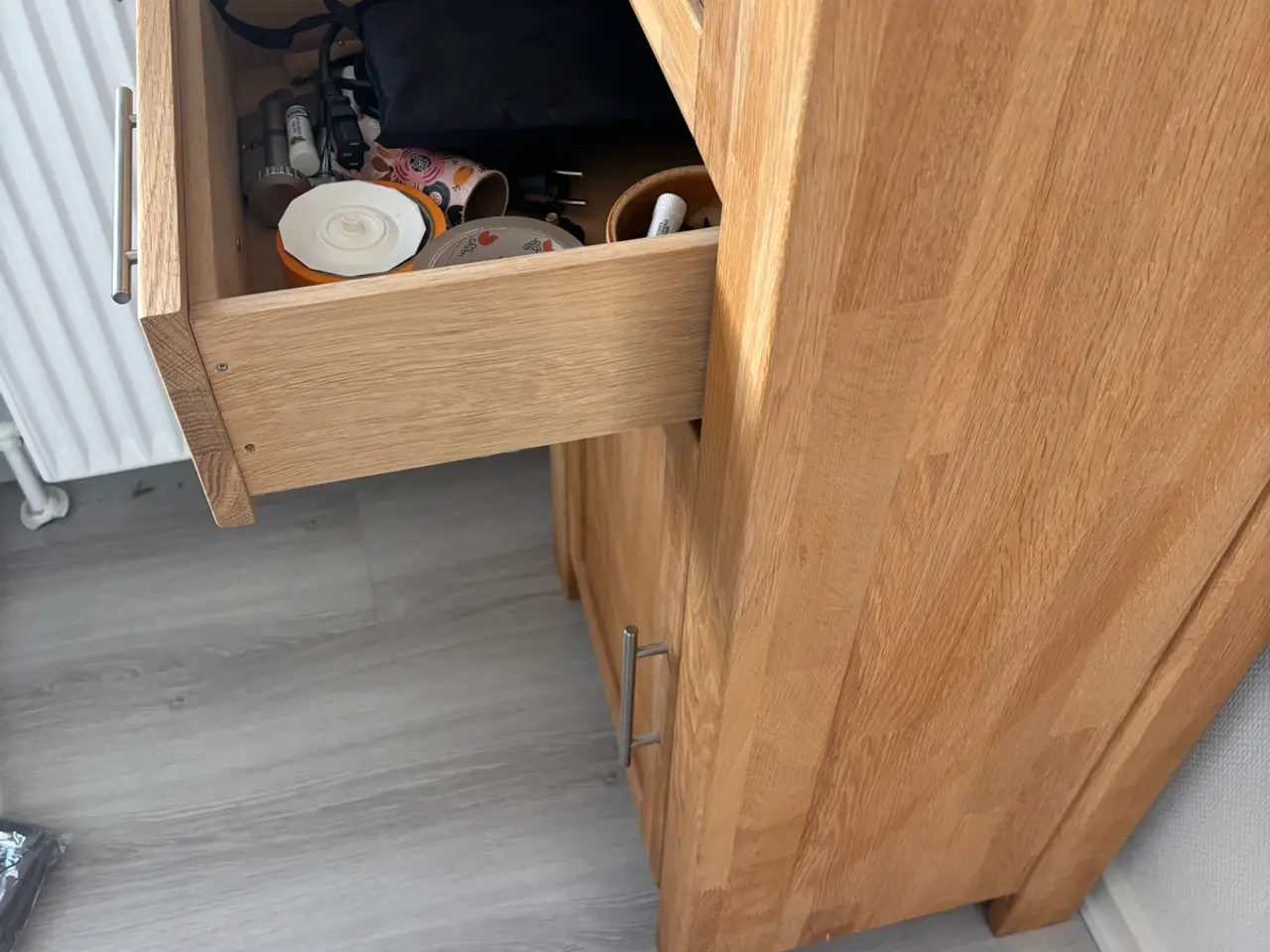 Billede 8 - Vitrine skab særslev i Eg