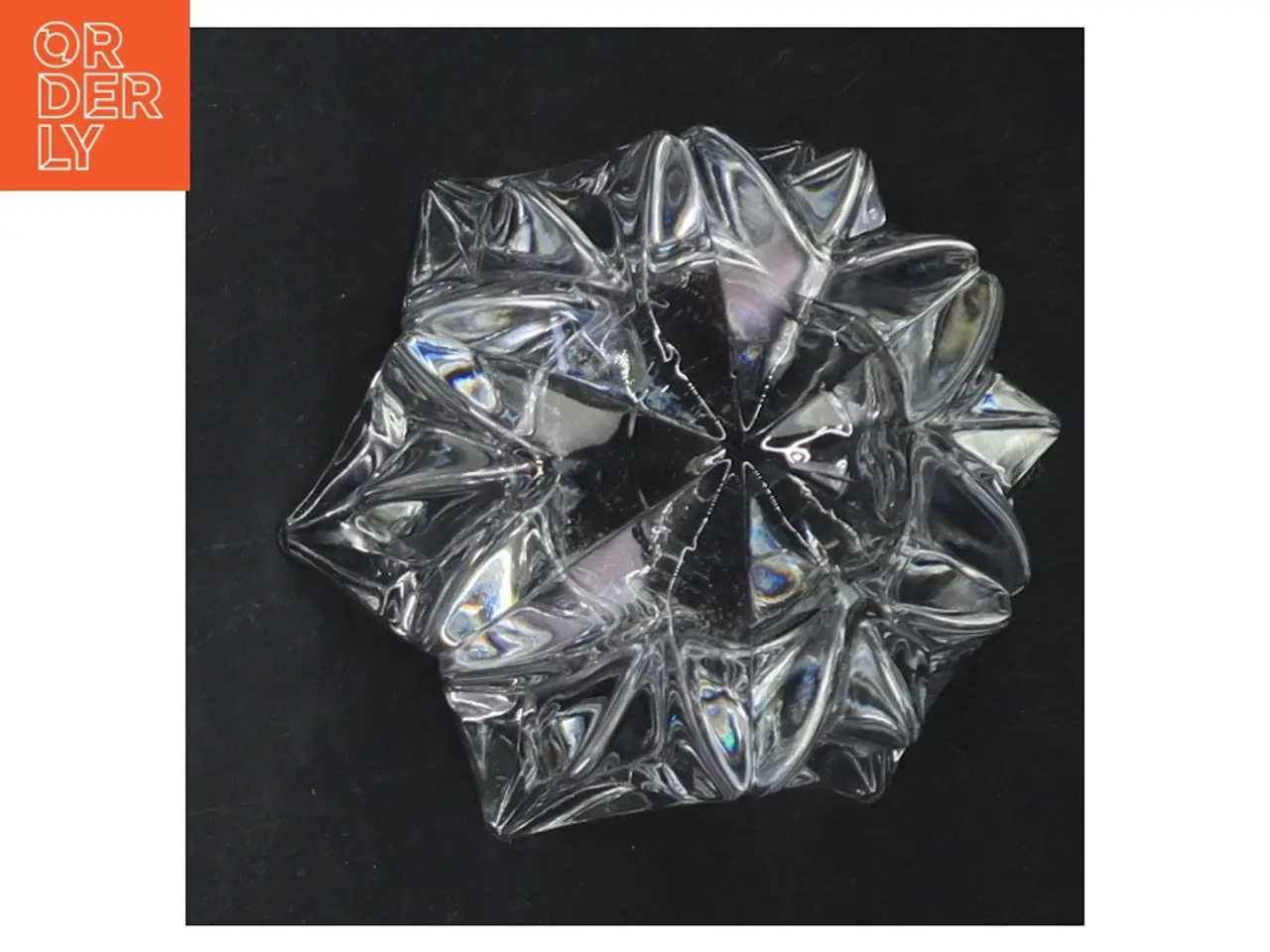 Billede 2 - Glasstjerne lysestage (str. 8 cm)