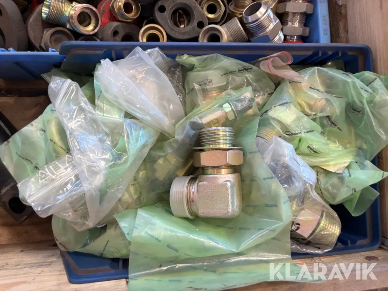 Billede 5 - Hydraulik fittings - 3 kasser