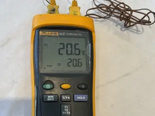 Fluke dobbelt termometer