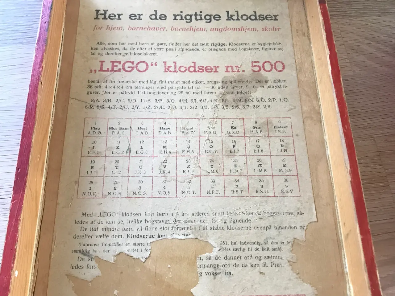Billede 3 - Legoklodser i træ