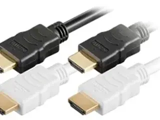HDMI kabel, 2 meter - Hvid