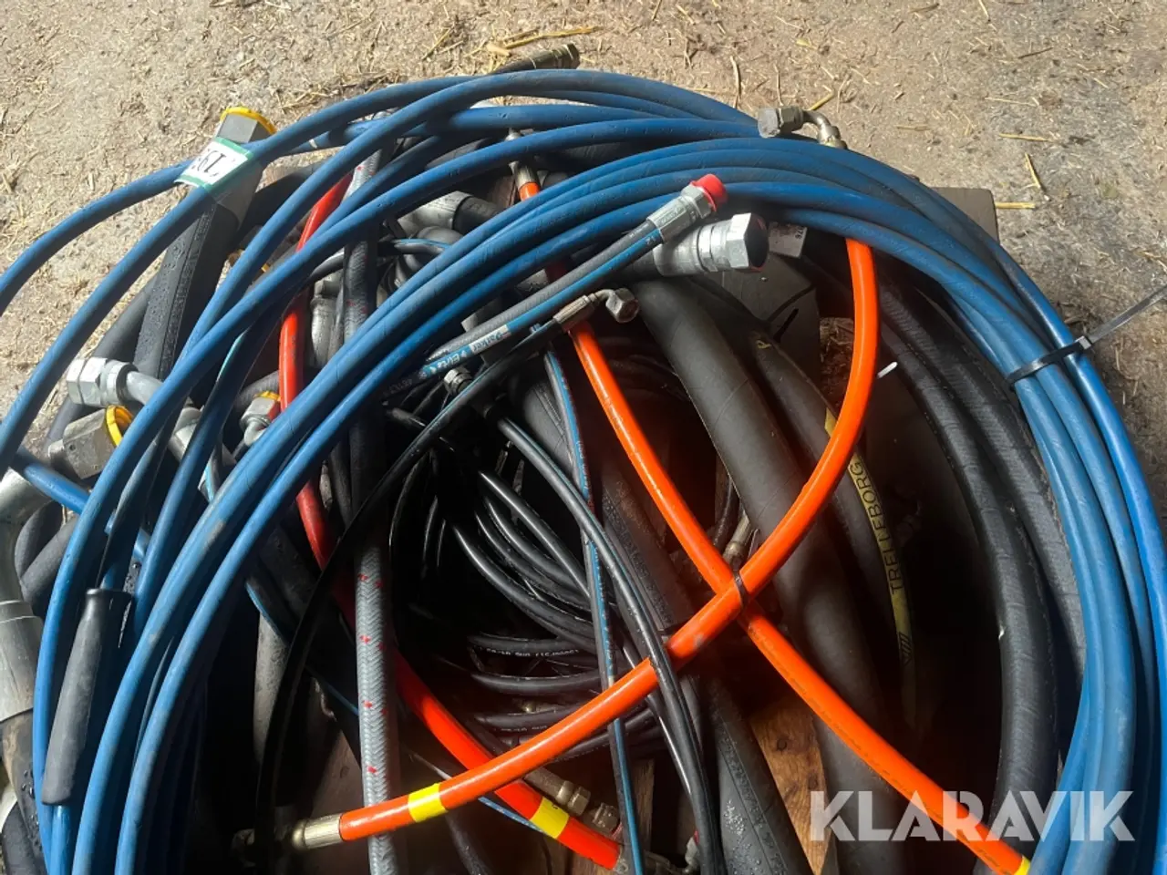 Billede 7 - Større hydraulikslanger Trelleborg/parker