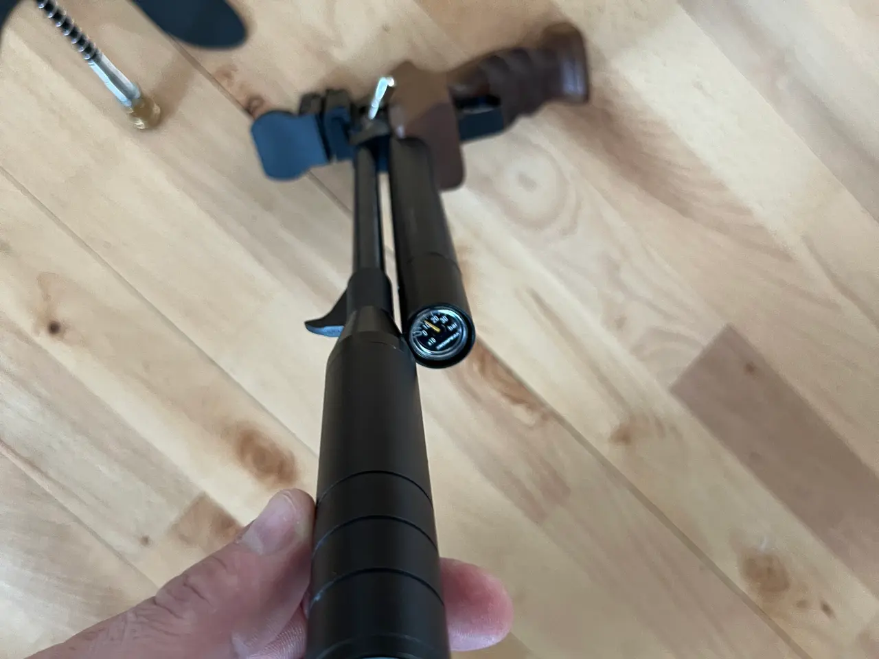 Billede 4 - Luftpistol PCP 4.5mm med håndpumpe