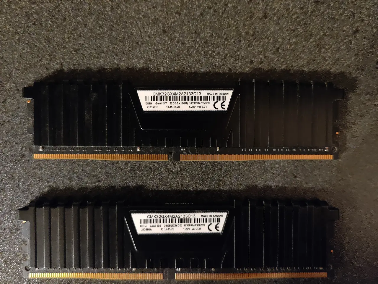Billede 1 - Corsair Vengeance 2x16gb ddr4 ram
