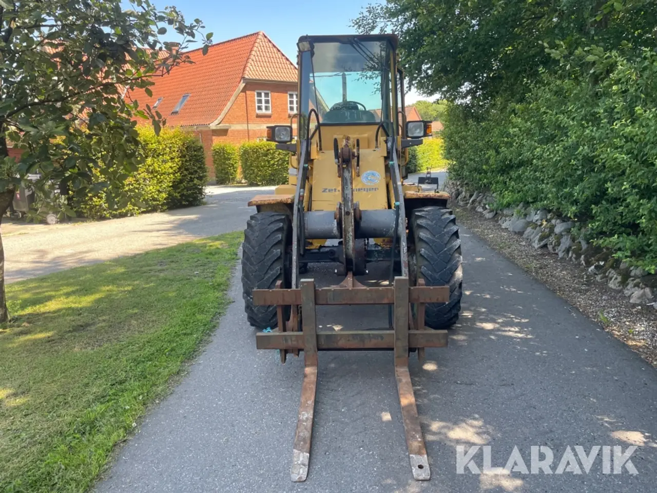 Billede 2 - Gummiged Zettelmeyer ZL602-C med gafler