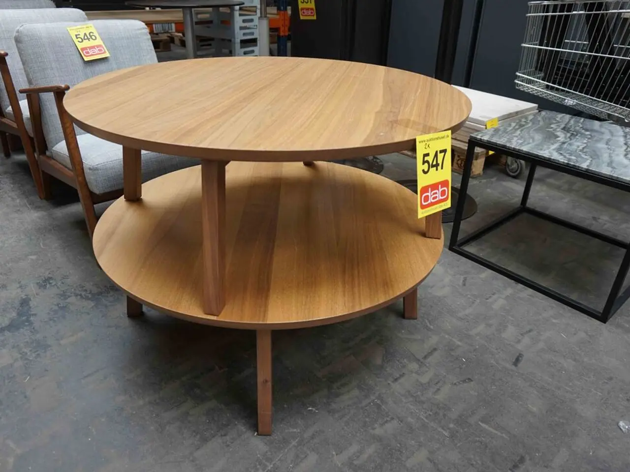 Billede 2 - 2 stk sofaborde Ø: 93 cm