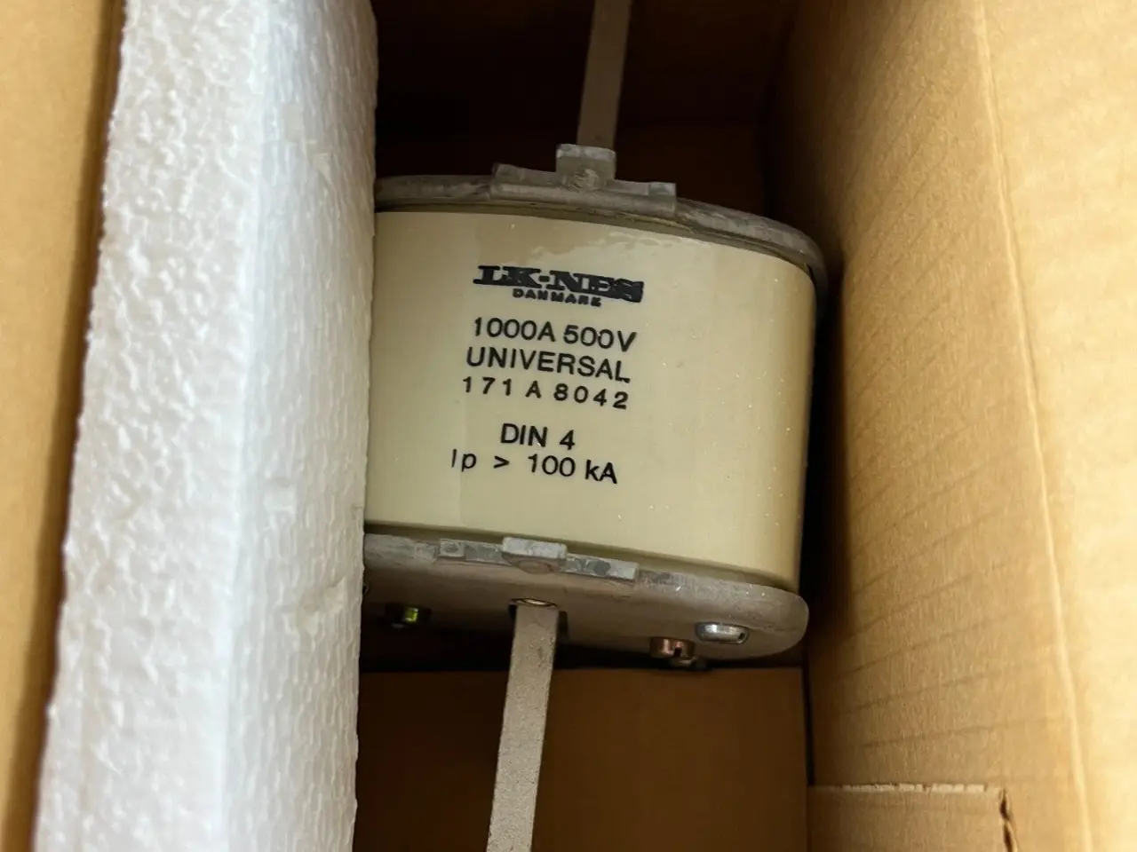 Billede 1 - LK-NES 171A8042 NH4 sikringer 1000A 500V gG DIN 4
