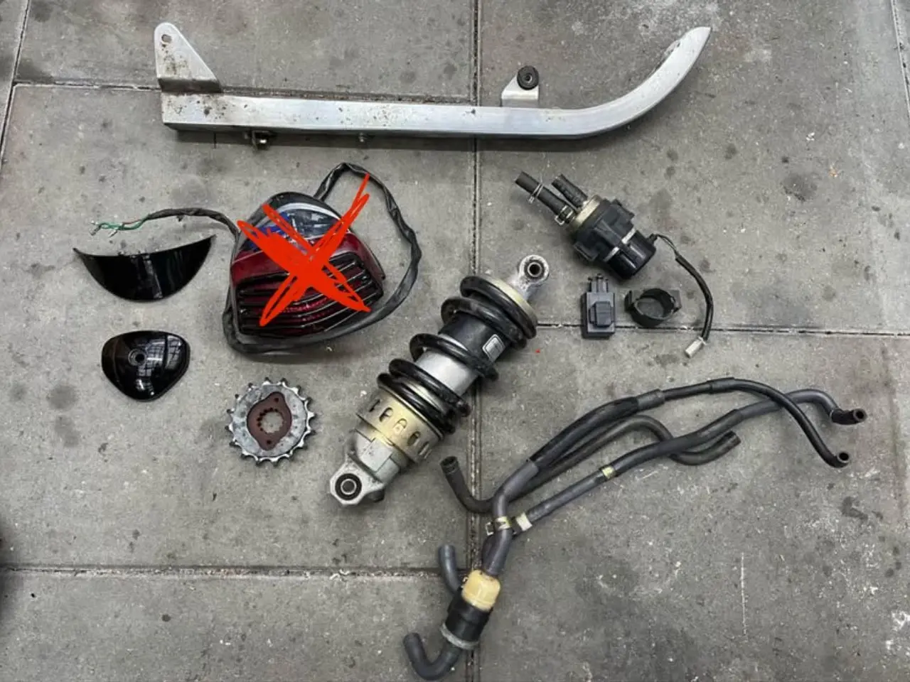 Billede 1 - Diverse Honda Shadow dele