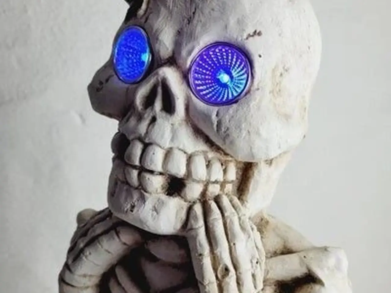 Billede 7 - ⭐️- Halloween figur - Skelet og Gravsten