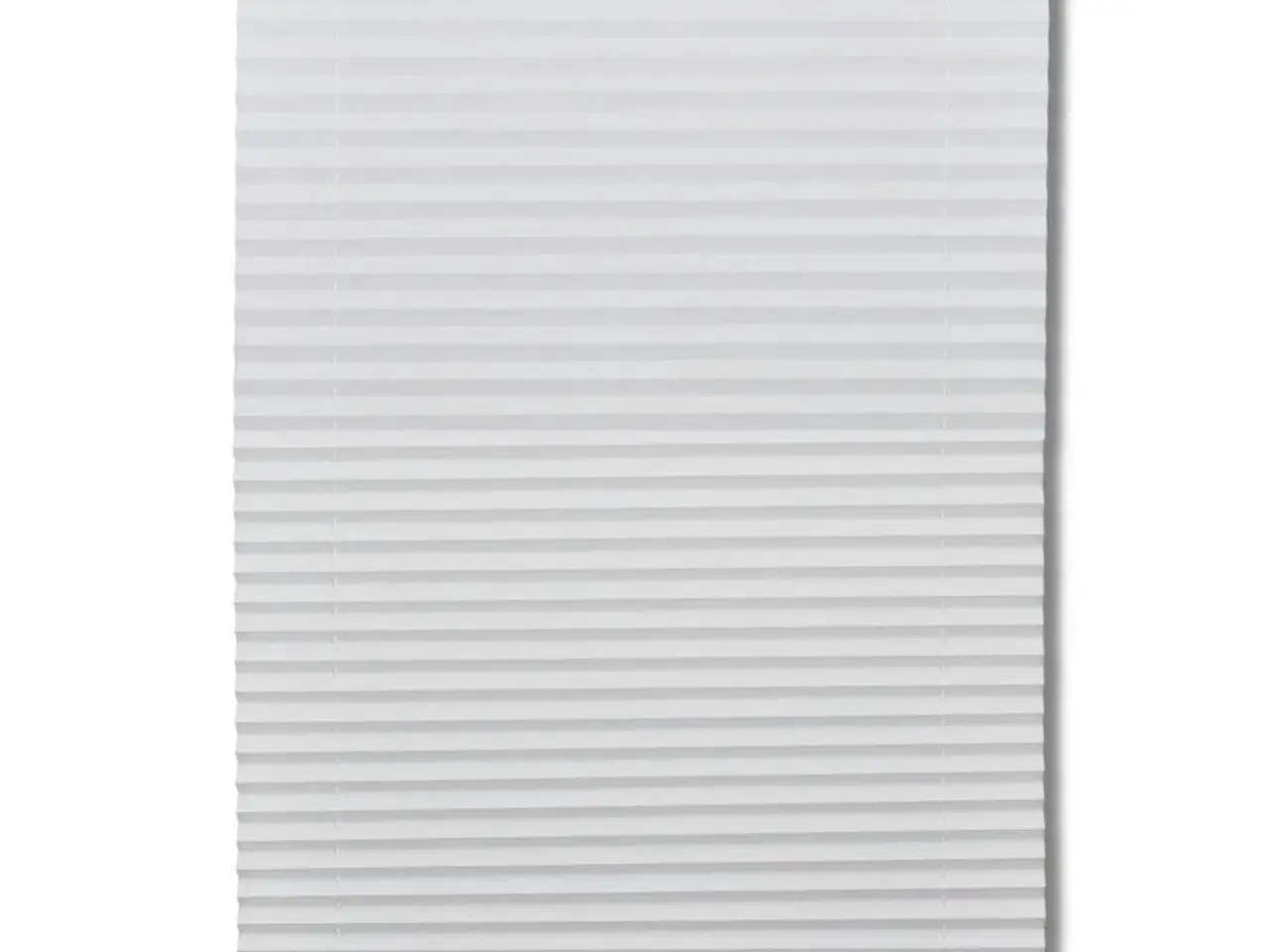 Billede 2 - Plisségardin 90 x 100 cm - hvid