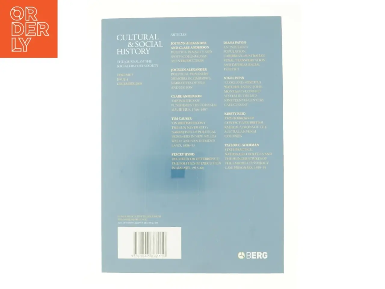 Billede 3 - Cultural & social history fra Bog