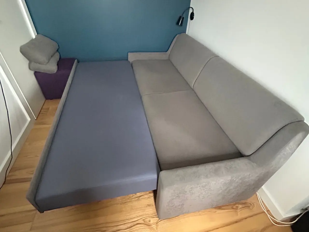 Billede 4 - Grå Sovesofa 