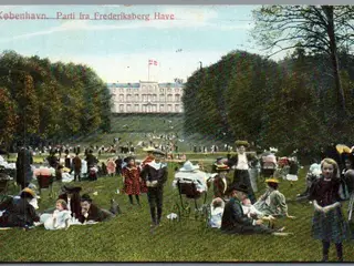 København - Parti fra Frederiksberg Have - Postkort - Brugt