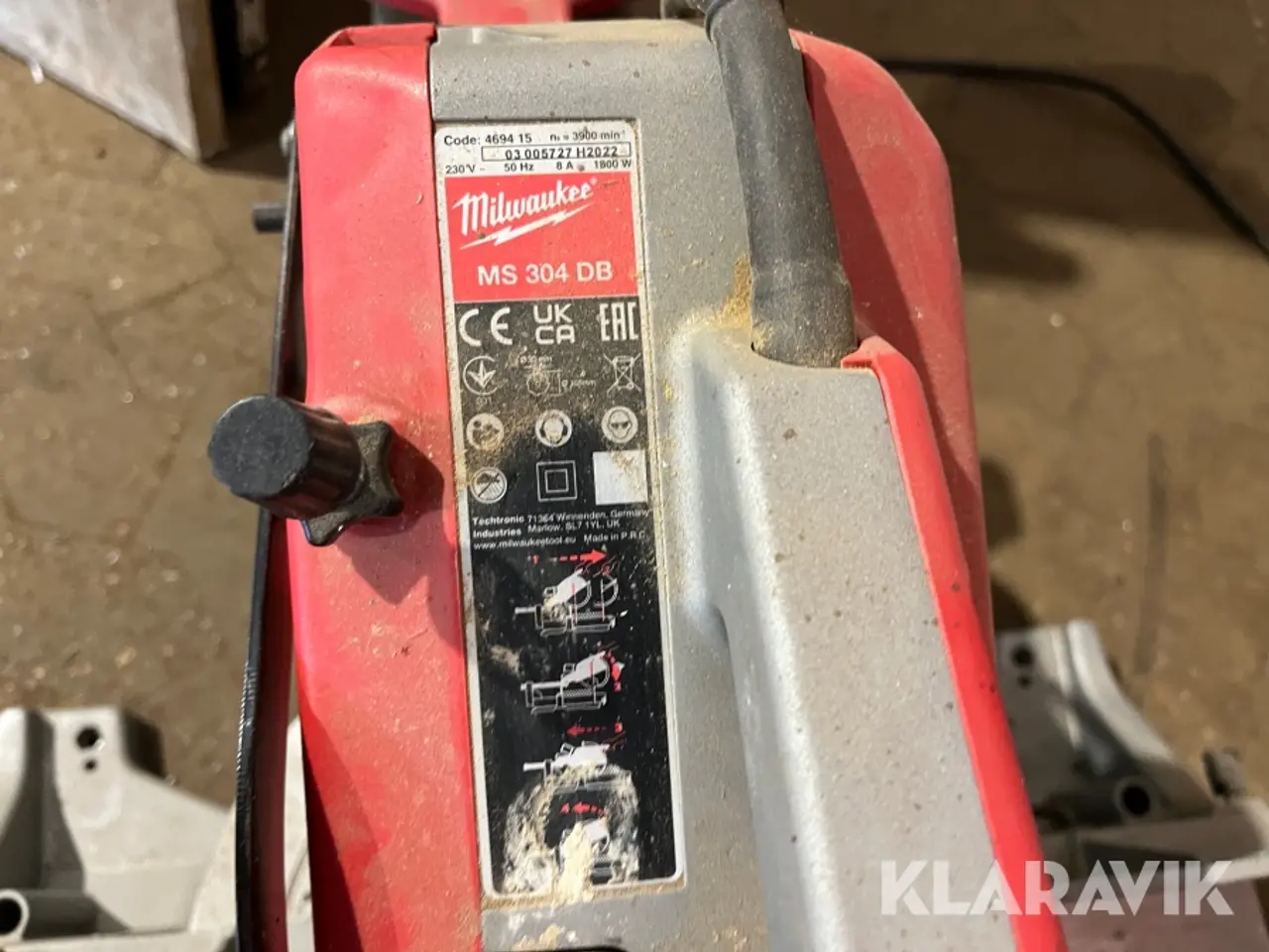 Billede 4 - Kap-og geringssav Milwaukee MS 304 DB