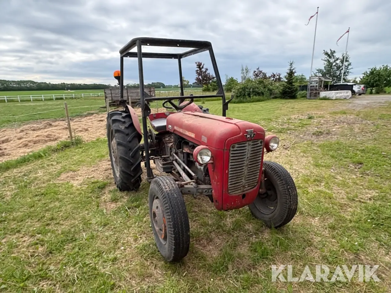 Billede 3 - Veterantraktor Massey Ferguson 35