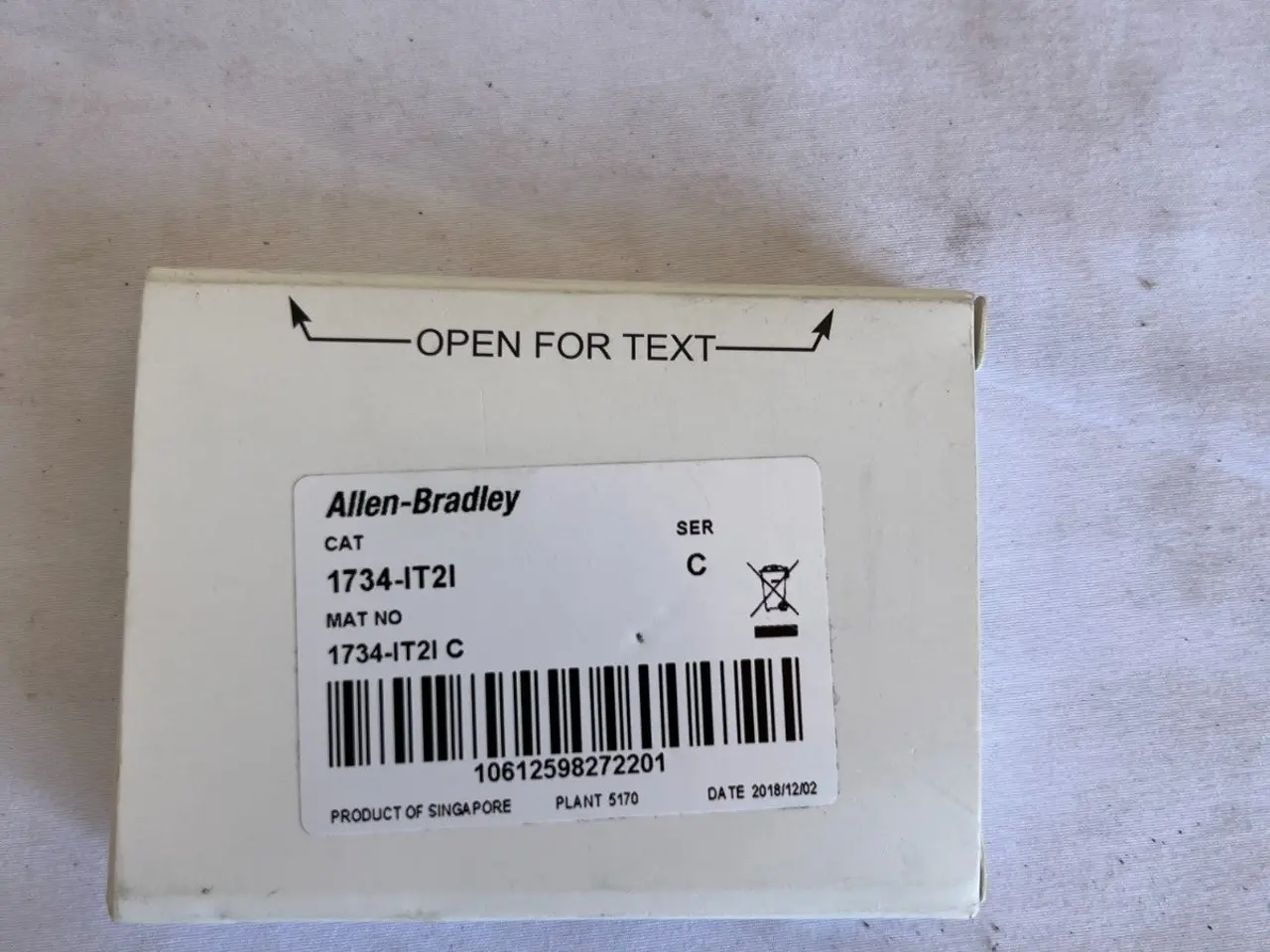Billede 2 - Allen-Bradley 1734-IT2I Ser C POINT I/O