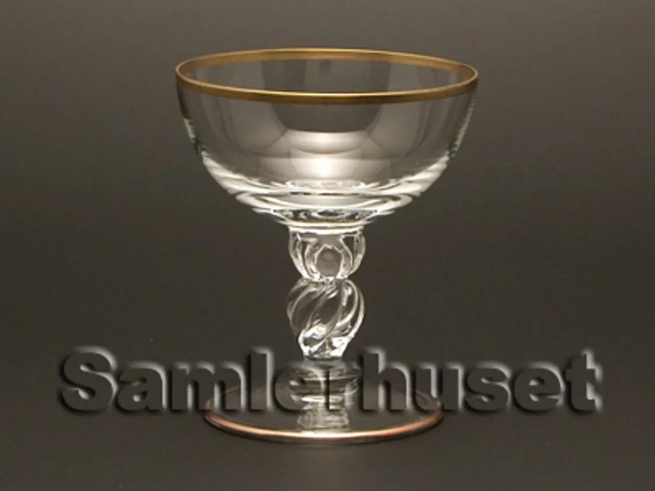 Billede 1 - Lyngby Likørglas. H:79 mm.